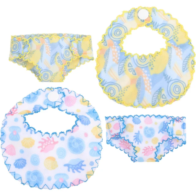 Tessuto vestiti bambola bambino pannolini bambola bambino biancheria intima vestiti