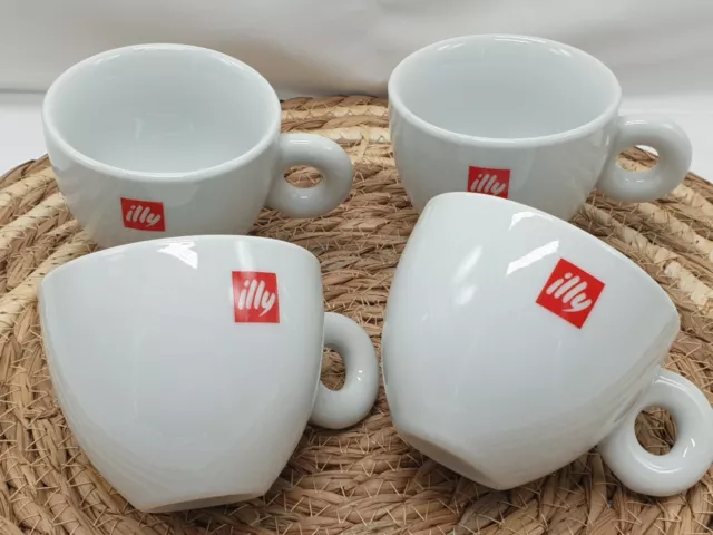 Lot de 2 tasses illy espresso - Original porcelaine