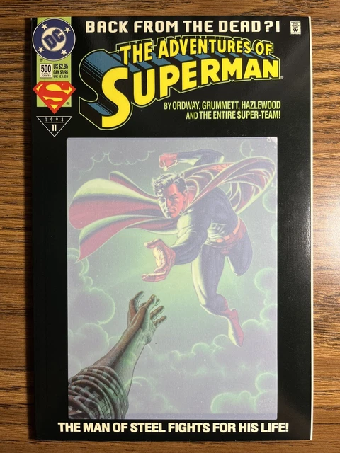 The Adventures Of Superman 500 Nm Variant Collectors Edition Dc Comics 1993
