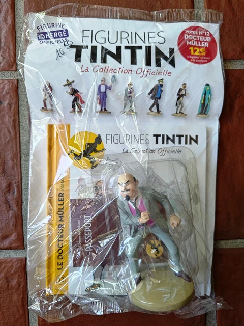 Figurine Tintin - Le Docteur Müller N°12 - Collection Officielle En Résine