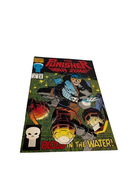 The Punisher War Zone #2 Blood In The Water! 1992 Marvel Comics