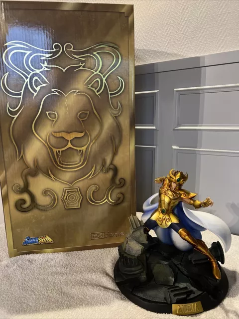 Statue Collector Tsume Hqs Aiolia Lion Saint Seiya