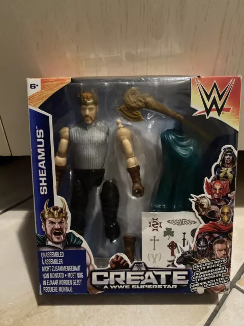 Rarissima action figure Wrestling WWE Sheamus 2014 Mattel nuova da collezione