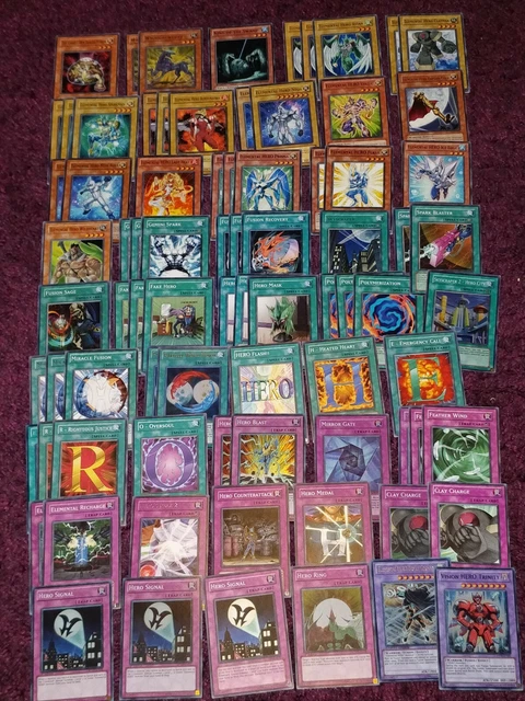YUGIOH CLASSIC ELEMENTAL Hero Deluxe Deck 80 Cards! 44.90 - PicClick UK