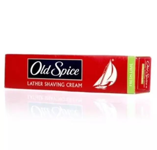 Old Spice Mousse Rasage Crème Frais Citron 70gm Homme