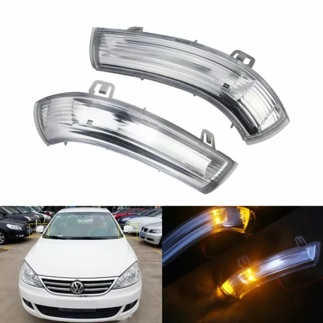 LED Clignotant Latéral Miroir Rétroviseur Indicateur Pour VW Golf MK5 JETTA SEAT