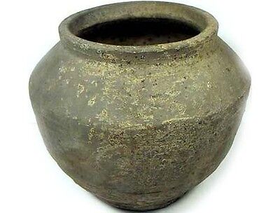 Ancient China Han Dynasty Clay Jar Wheel Turned Large Earthenware Superb 200BC