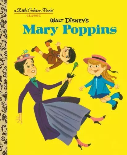 Walt Disney's Mary Poppins (Disney Classics) (Little Golden Book) - GOOD