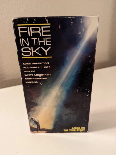 FIRE IN THE Sky - VHS - 1993 rare scifi horror $9.99 - PicClick