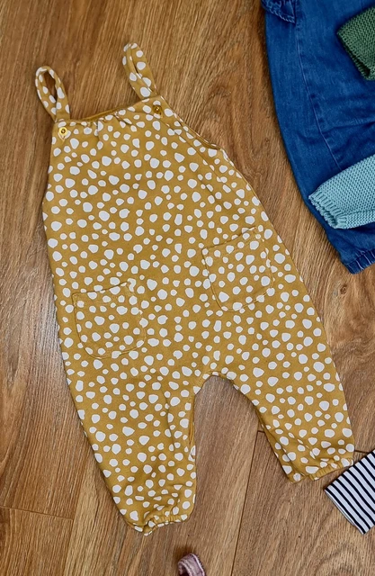 #35 Large Bundle Of Baby Girls All Next Clothes Age 6-9 Months Dungarees Dresses 3