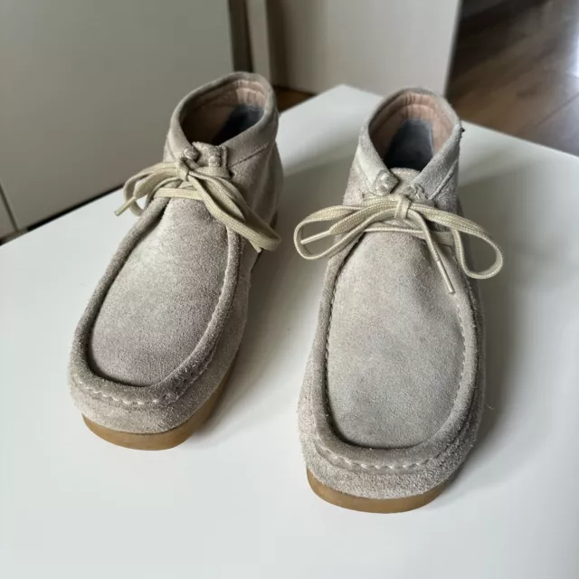 MENS TAN CLARKS Wallabee boot shoes Size 9 £45.00 - PicClick UK