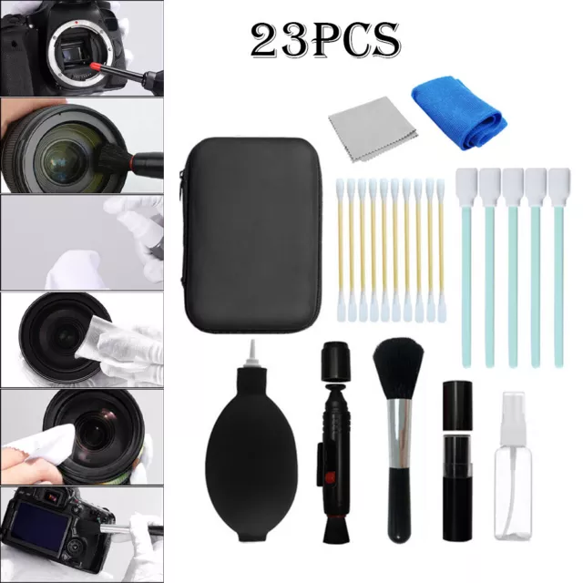 Lens Camera Cleaning DSLR Kit Professional For Canon/Nikon/Sony Panasonic SLR AU