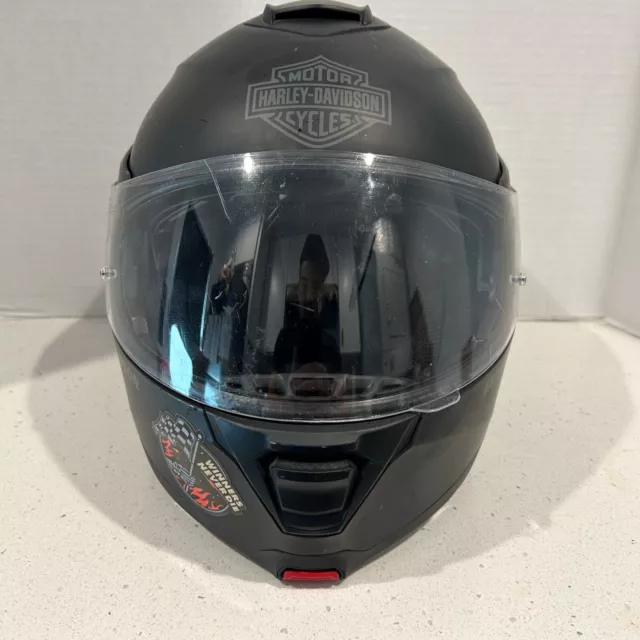 HARLEY DAVIDSON Modular HD-H24 Men's Capstone Sun Shield Full Face Helmet Size S