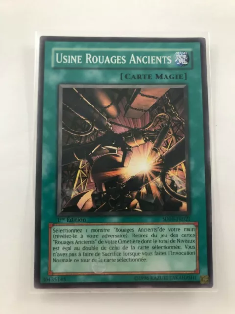 Carte Yu-Gi-Oh - JCC - Usine Rouages Ancients - SD10-FR021 - Occasion - FR