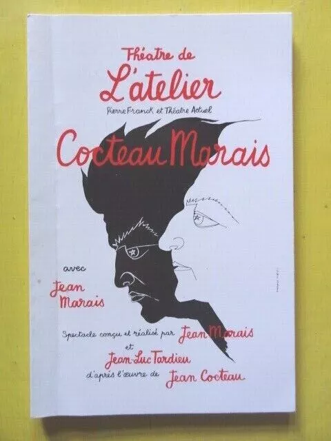 Théâtre de L'Atelier Cocteau Marais avec Jean Marais 1983 Jean-Luc Tardieu
