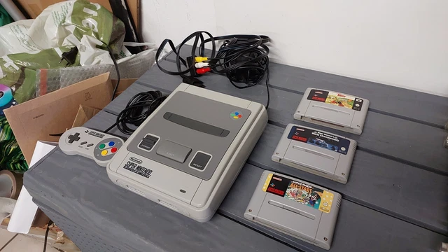 Lot de 21 jeux Super Nintendo (PAL) complet en boîte