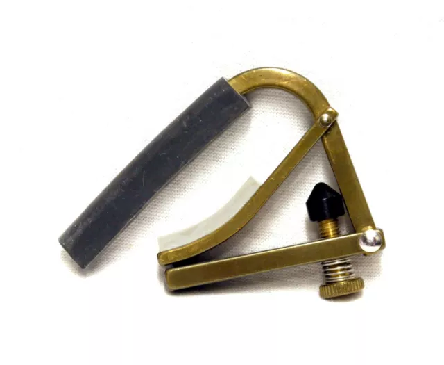 Shubb C1B Brass Acoustic Guitar Steel String Capo - VGC