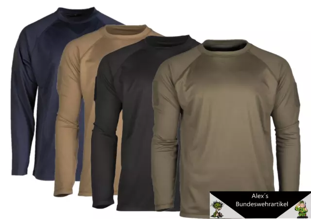 Tactical Shirt Quick Dry Langarmshirt Bundeswehr Militär Sweatshirt UnterhemdNeu