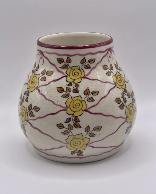 Ceramique De Bruxelles Art Pottery Vase