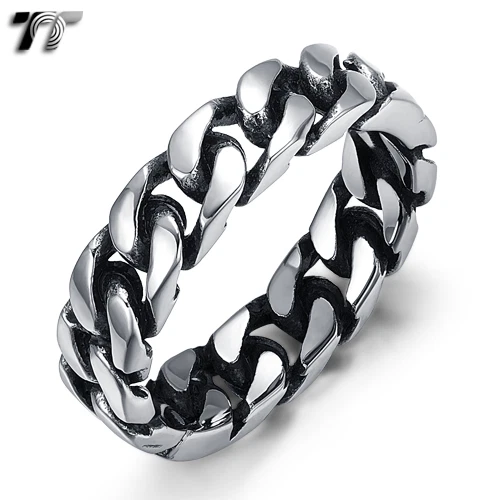 Stainless Steel Band Ring - Ref No AZ535-6788 - Foto 9