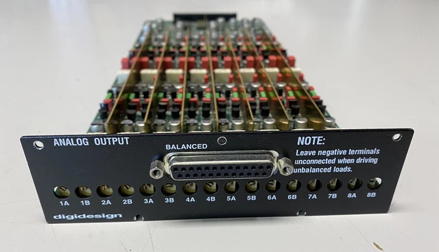 Digidesign 192 D/A 8-Channel Analog Output Card Digidesign 192 D/A 8-Channel Analog Output Card