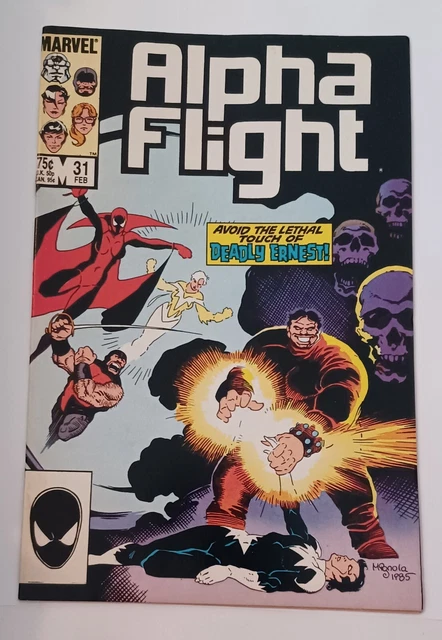 Alpha Flight Volume 1 Issue #31 Comic Book Marvel Comics 1986