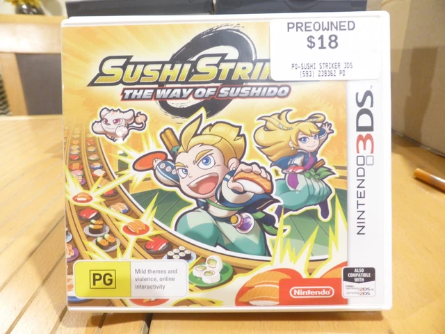 SUSHI STRIKER THE Way of Sushido Nintendo 3DS free Aus post on