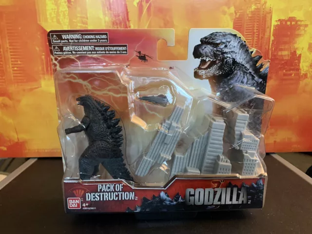 2014 Bandai Godzilla Pack Of Destruction Godzilla