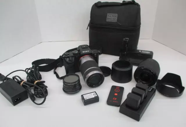 Sony Alpha A7 II 24.3 MP Mirrorless Digital Camera Kit W/