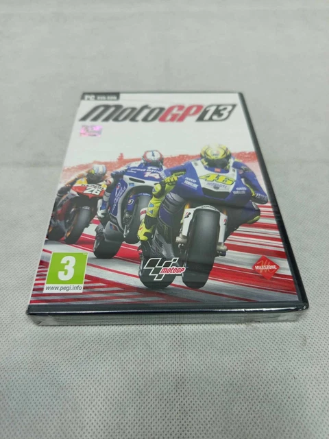 Jeu Moto GP13 2013 Pour PC - CD-ROM Neuf Et Scellé - Simulation De Course Moto