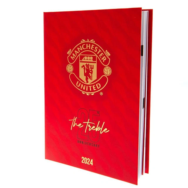 MANCHESTER UNITED FC A5 Diary 2024 Utd Football Organiser Calendar