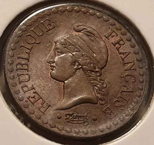 Un centime Dupré  1849 A - Avec Accent sur République