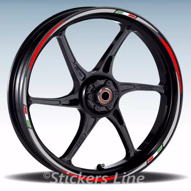 Adesivi ruote moto strisce cerchi per GILERA GP 800 (Racing 3)  -  gp800 wheel