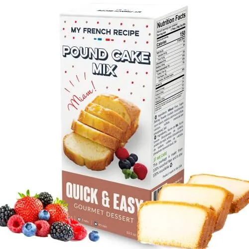 My French Recipe - Pound Cake Mix 1