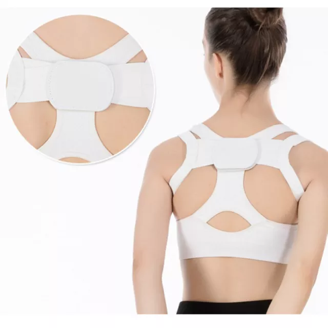 Posture Back Corrector Shoulder Straight Support Correction Brace Belt S/.zh~m'_