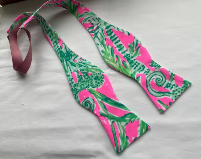 Men's Bow Tie, made from Lilly Pulitzer fabric, 100% cotton