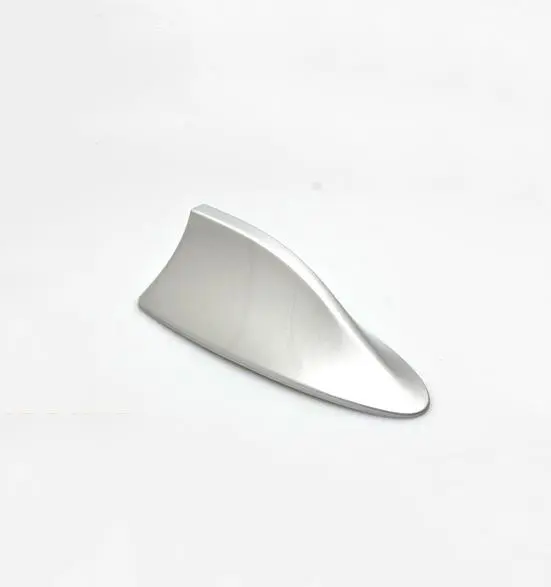 Silver Shark Fin Antenna Aerial Cover Trim Fit For Mitsubishi Lancer Evo 08-17