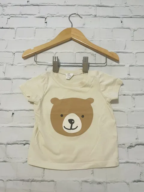 T-shirt top orsacchiotto vestiti bambini 3-6 mesi *Combiniamo posta*