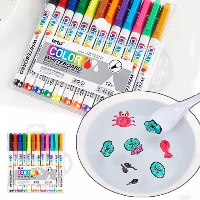 Whiteboard Markers Magical Water Painting Pen Colorful Mark Pen Doodle Pen