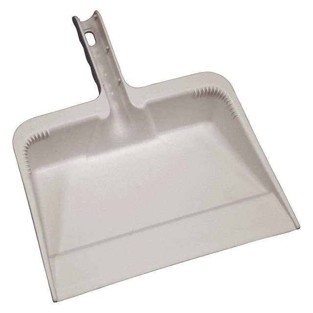 TOUGH GUY 48LZ15 Handheld Dust Pan,White