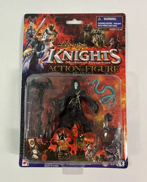 Orcus Evil Skull Emperor Wizard - Legends of Knights Action Figure
