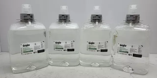 4 Pack Gojo 5265-02 2000 Ml Foam Hand Soap Cleaner Refill Cartridge *EXP 6/2023