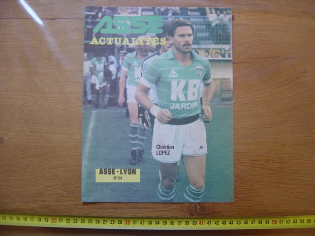 Revue ASSE Actualités N°76 - 15 Avril 1981 - 24 Pages - Zanon, Levallois - Football - Bon état