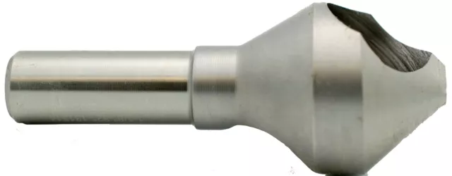 1-1/8" 82°Degree 0 Flute Single End Cobalt Countersink,radial relieved Melin USA