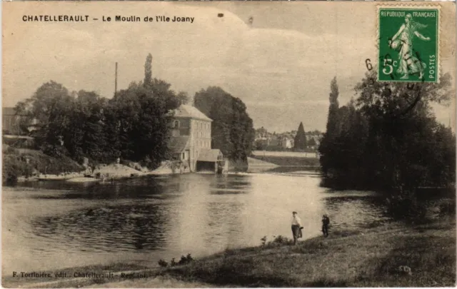 CPA CHATELLERAULT - Le Moulin de l'Ile Joany (111783)