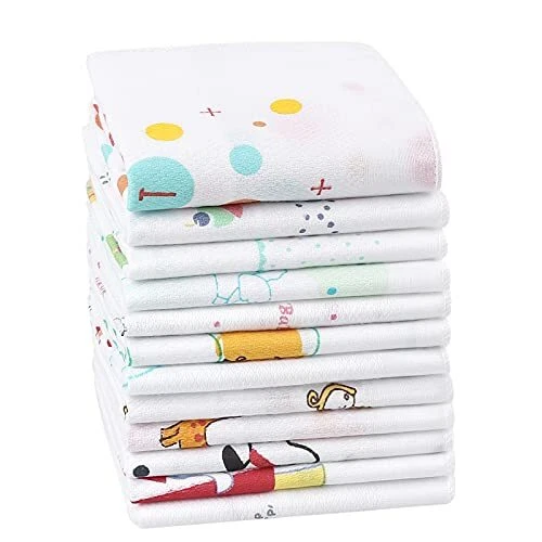 Cotton Handkerchiefs, 100% Soft Handkerchieves Cartoon Printing ...
