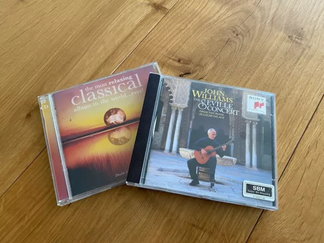 The most relaxing classical album in the world...ever & John Williams Seville CD