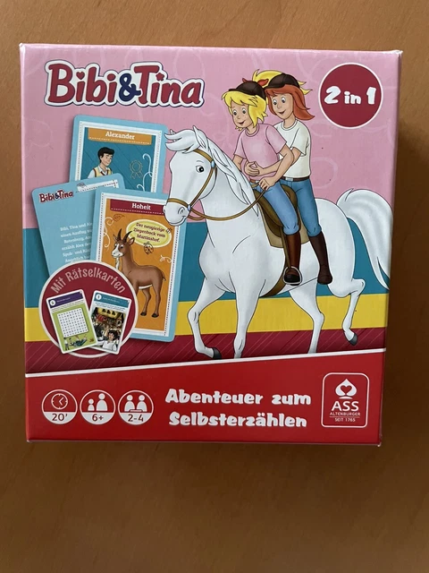 Bibi und Tina. Abenteuer zum Selbsterzählen [Kartenspiel]. Top Zustand!