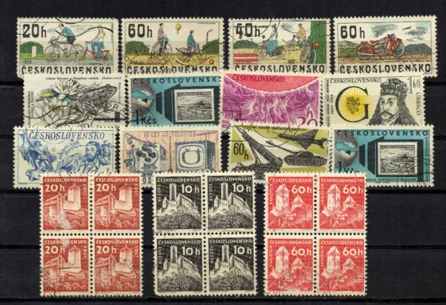 Lot alte Briefmarken aus der Tschechoslowakei   #3