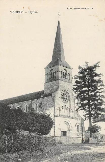 TORPES - l'église  (Doubs)